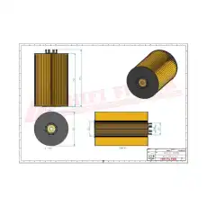 Фильтр масляный HIFI SO7092