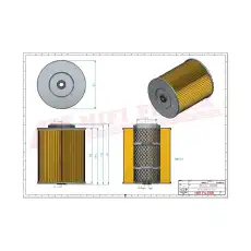 Фильтр масляный HIFI SO5128