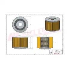 Фильтр масляный HIFI SO6038