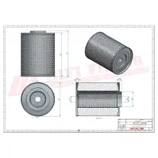 Фильтр масляный HIFI SO5125