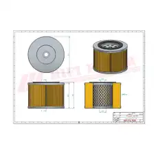 Фильтр масляный HIFI SO7198
