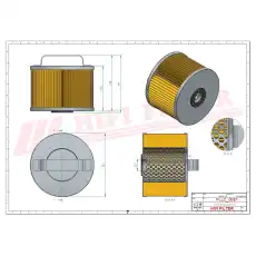 Фильтр масляный HIFI SO1660