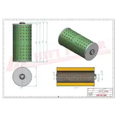 Фильтр масляный HIFI SO4032