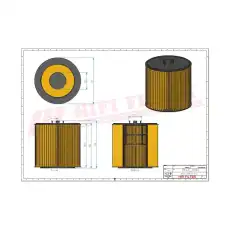 Фильтр масляный HIFI SO7093