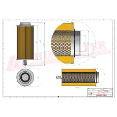 Фильтр масляный HIFI SO4118