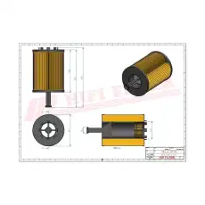 Фильтр масляный HIFI SO7119