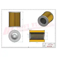 Фильтр масляный HIFI SO6118