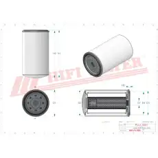 Фильтр масляный HIFI SO3335