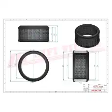 Фильтр воздушный SG5007 HIFI