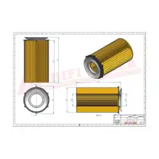 Фильтр масляный HIFI SO7250