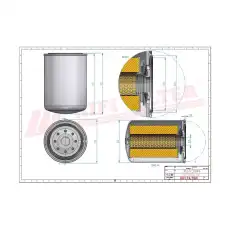 Фильтр масляный HIFI SO6192
