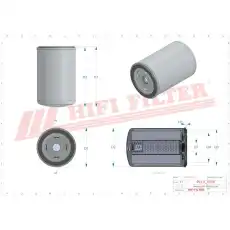 Фильтр масляный HIFI SO7244