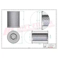 Фильтр воздушный HIFI OA1110