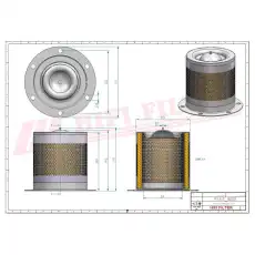 Фильтр воздушный HIFI OT2099