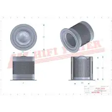 Фильтр воздушный HIFI OS5101