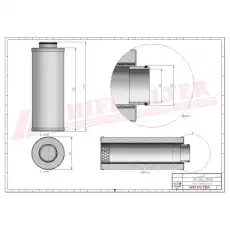 Фильтр воздушный HIFI OA1133