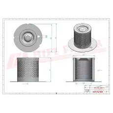 Фильтр воздушный HIFI OE3021