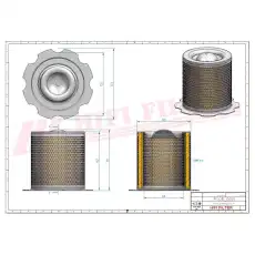 Фильтр воздушный HIFI OE3002