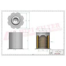 Фильтр воздушный HIFI OE3005