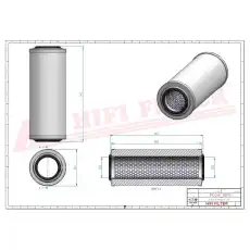 Фильтр воздушный HIFI OA1055