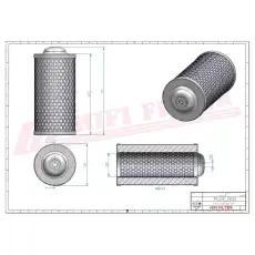 Фильтр воздушный HIFI OA1078