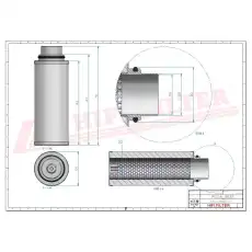 Фильтр воздушный HIFI OA1087