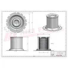 Фильтр воздушный HIFI OE3016