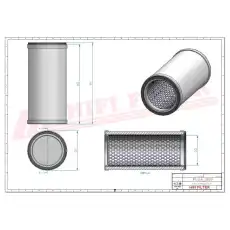 Фильтр воздушный HIFI OA1095