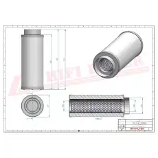 Фильтр воздушный HIFI OA1090