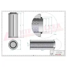 Фильтр воздушный HIFI OA1099