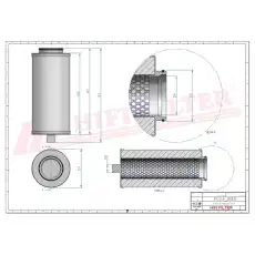 Фильтр воздушный HIFI OA1119