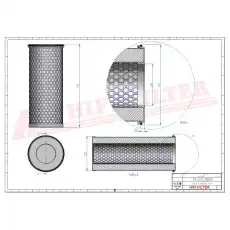 Фильтр воздушный HIFI OA1189