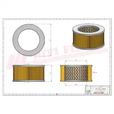 Фильтр воздушный HIFI OA1111