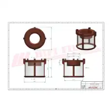 Топливный фильтр HIFI MO3006