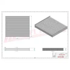 Салонный фильтр HIFI SC5123