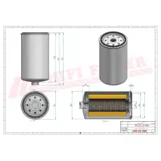 Топливный фильтр HIFI SN40596