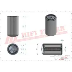Топливный фильтр HIFI SN70371