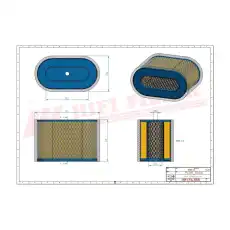 Фильтр воздушный HIFI SA12110