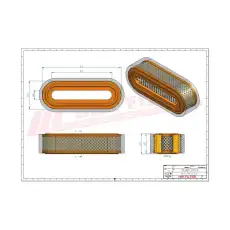 Фильтр воздушный HIFI SA12120