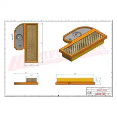 Фильтр воздушный HIFI SA12327