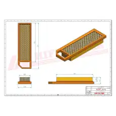 Фильтр воздушный HIFI SA12360