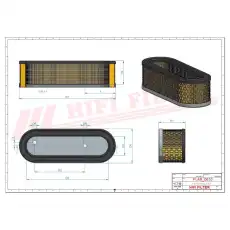 Фильтр воздушный SA11127 HIFI