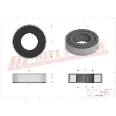 Воздушный фильтр SA12243 HIFI