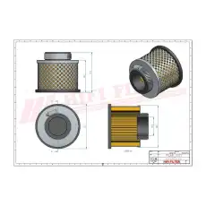 Фильтр воздушный SA12429 HIFI