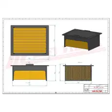 Фильтр воздушный SA12099 HIFI