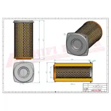 Фильтр воздушный SA25189 HIFI