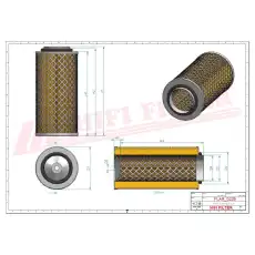Фильтр воздушный SA11640 HIFI