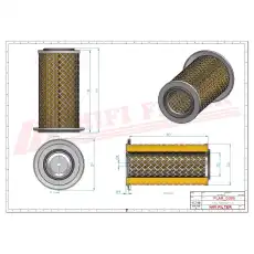 Фильтр воздушный HIFI SA19406