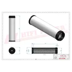 Фильтр воздушный SA17195 HIFI