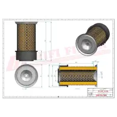 Фильтр воздушный SA16077 HIFI